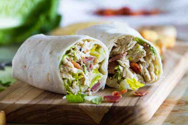"Chicken Caesar Wrap"