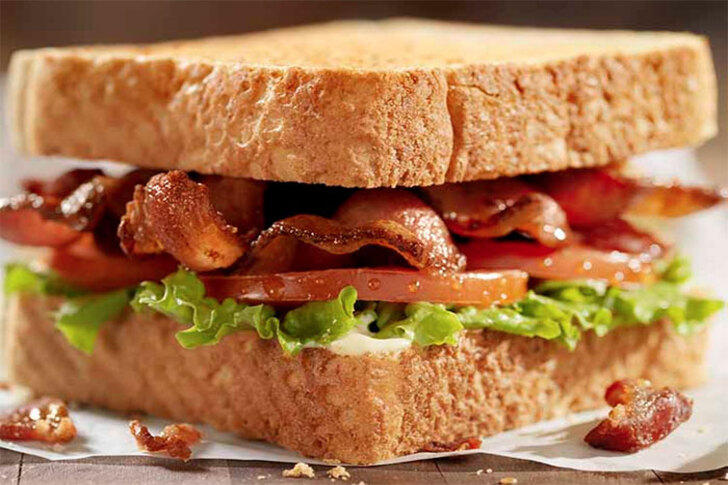 "Exemplary BLT (Bacon, Lettuce, Tomato)"